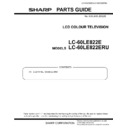lc-60le822e (serv.man16) service manual / parts guide