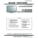 Sharp LC-60LE925E (serv.man21) Service Manual / Parts Guide