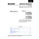 Sharp LC-60UD20KN (serv.man2) Service Manual