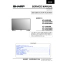 Sharp LC-60UD20KN (serv.man4) Service Manual
