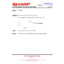 Sharp LC-65GD1E (serv.man8) Service Manual / Technical Bulletin