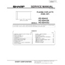 Sharp PZ-50HV2E Service Manual