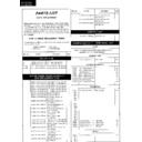 Sharp SV-257XH (serv.man12) Service Manual / Parts Guide