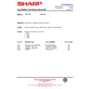 Sharp SV-287XH (serv.man14) Service Manual / Technical Bulletin