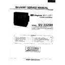 Sharp SV-3320H (serv.man2) Service Manual
