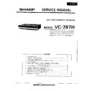 vc-787 service manual