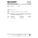 Sharp VC-A105HM (serv.man21) Service Manual / Technical Bulletin