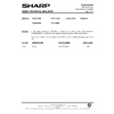 Sharp VC-A105HM (serv.man24) Technical Bulletin