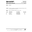 Sharp VC-A105HM (serv.man25) Service Manual / Technical Bulletin