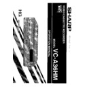 Sharp VC-A36HM (serv.man19) User Manual / Operation Manual