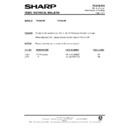 Sharp VC-A48HM (serv.man23) Technical Bulletin