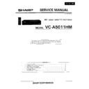Sharp VC-A5011HM Service Manual