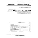Sharp VC-A60HM (serv.man7) Service Manual