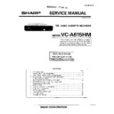 Sharp VC-A615HM (serv.man2) Service Manual
