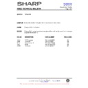 Sharp VC-A63HM (serv.man14) Technical Bulletin