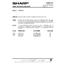 Sharp VC-BS97HM (serv.man40) Service Manual / Technical Bulletin