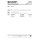 Sharp VC-H89HM Service Manual / Technical Bulletin