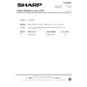 Sharp VC-M21HM (serv.man13) Technical Bulletin