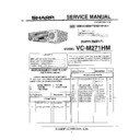 Sharp VC-M271HM (serv.man2) Service Manual