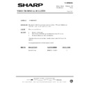 Sharp VC-MH54HM (serv.man4) Service Manual / Technical Bulletin