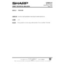 Sharp VC-MH60HM (serv.man2) Service Manual / Technical Bulletin