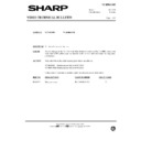 Sharp VC-MH60HM (serv.man3) Service Manual / Technical Bulletin