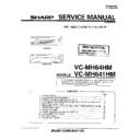 Sharp VC-MH64HM (serv.man2) Service Manual