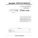 Sharp VC-MH711HM (serv.man8) Service Manual