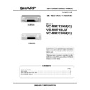 Sharp VC-MH713 (serv.man10) Service Manual
