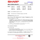 Sharp VC-MH722HM (serv.man32) Technical Bulletin