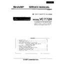 Sharp VC-T72H (serv.man2) Service Manual