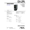 awp-zp5, cx-lzp5 service manual