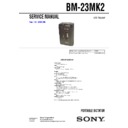 bm-23mk2 service manual