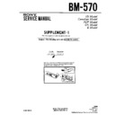 Sony BM-570 (serv.man2) Service Manual