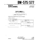 Sony BM-575, BM-577 (serv.man2) Service Manual