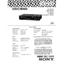 Sony CDP-590 Service Manual
