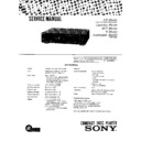 Sony CDP-C201, CDP-C205, CDP-C305, CDP-C35 Service Manual