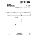 cdp-c433m service manual