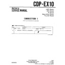 Sony CDP-EX10 (serv.man2) Service Manual