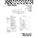Sony CDP-M26, CDP-M27, CDP-M47 Service Manual