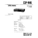 Sony CDP-M46, LBT-A590, LBT-A595, LBT-A790 Service Manual