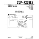Sony CDP-X229ES (serv.man2) Service Manual