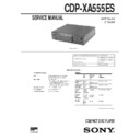 cdp-xa555es service manual