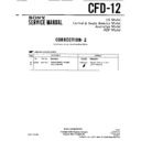 Sony CFD-12 (serv.man2) Service Manual