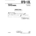 Sony CFD-12L (serv.man3) Service Manual