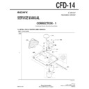 Sony CFD-14 (serv.man2) Service Manual