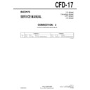 Sony CFD-17 (serv.man6) Service Manual