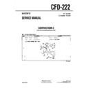 Sony CFD-222 (serv.man6) Service Manual