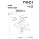 Sony CFD-350 (serv.man2) Service Manual