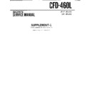 Sony CFD-460L (serv.man2) Service Manual